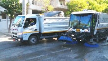 Δήμος Αθηναίων: Κυριακάτικος καθαρισμός και απολύμανση στη Λαμπρινή