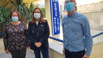 Επίσκεψη της Ζ. Ράπτη σε δομές Ψυχικής Υγείας της Σάμου