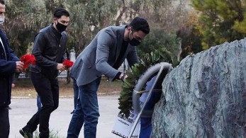 Αντιπροσωπεία του ΚΙΝΑΛ κατέθεσε στεφάνι στο Πολυτεχνείο