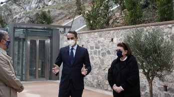 Μητσοτάκης: Πιο φωτεινή και πιο προσβάσιμη από ποτέ η Ακρόπολη