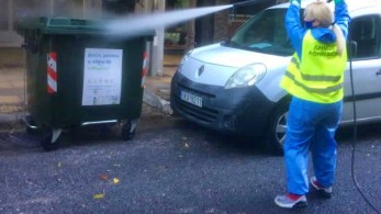 Μεγάλη δράση καθαριότητας-απολύμανσης του Δήμου Αθηναίων στο Κουκάκι
