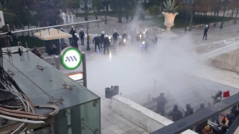 Ένταση στο Σύνταγμα – Συγκέντρωση για την επέτειο του Γρηγορόπουλου