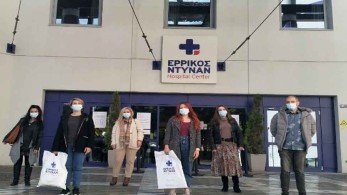 Ερρίκος Ντυνάν: Αποστολή ομάδας νοσηλευτών για τη στήριξη του ΕΣΥ στη Β.Ελλάδα