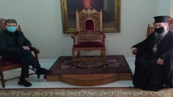 Συνάντηση Χρυσοχοΐδη με τον μητροπολίτη Πατρών Χρυσόστομο: Τι συζήτησαν