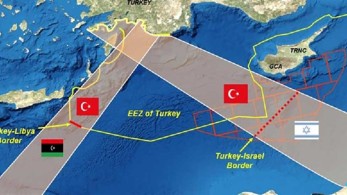 Νέος προκλητικός χάρτης από την Τουρκία: Eξαφανίζει τη Ρόδο και θέλει ΑΟΖ με το Ισραήλ