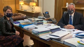 Συνάντηση Αλεξοπούλου – Βορίδη για τους αμπελοκαλλιεργητές
