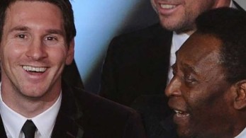 Ο Μέσι ένα βήμα πίσω από τον Πελέ