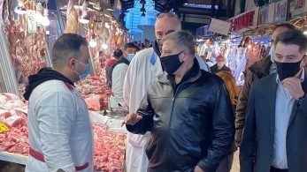 Επίσκεψη Πατούλη στη Βαρβάκειο Αγορά