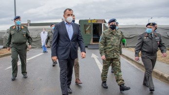 Στο Γ’ Σώμα στρατού και το 424 Γ.Σ.Ν.Ε. ο Ν. Παναγιωτόπουλος