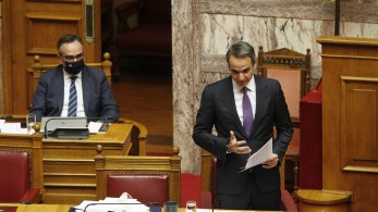 Μητσοτάκης: Παραμένει στα 300 ευρώ το πρόστιμο στο lockdown