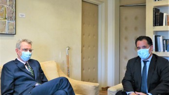 Συνάντηση Γεωργιάδη – Πάιατ: Στο επίκεντρο οι ελληνοαμερικανικές σχέσεις