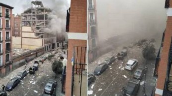 Έκρηξη στο κέντρο της Μαδρίτης – Κατέρρευσαν τρεις όροφοι πολυκατοικίας