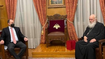 Συνάντηση Καραγιάννη – Αρχιεπίσκοπου: Τα έργα της Ι.Α Αθηνών στο επίκεντρο
