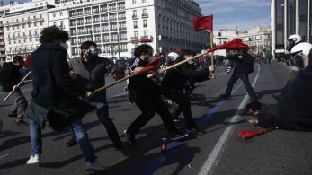 Βίντεο από drones της ΕΛ.ΑΣ.: Τα επεισόδια στο Πανεκπαιδευτικό συλλαλητήριο