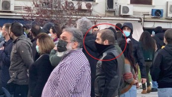 Στo συλλαλητήριο για τον αρχιδολοφόνο Κουφοντίνα, ο γιος του, Έκτορας