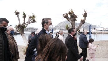 Στην ακριτική Θύμαινα ο πρωθυπουργός