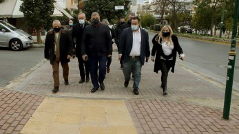 Στην Ηλιούπολη ο Πατούλης για το έργο στη Λ. Ειρήνης