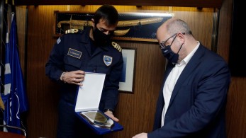 Χορηγία ΔΕΔΑ για εργασίες συντήρησης της φρεγάτας «Λήμνος»