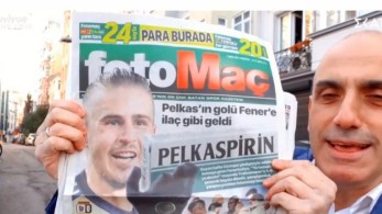 Ύμνοι τουρκικού Τύπου για το γκολ του Πέλκα: Πελκασπιρίνη
