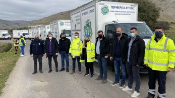 Ανθρωπιστική βοήθεια στους σεισμοπαθείς της Θεσσαλίας από την περιφέρεια Αττικής