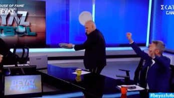 Τουρκία: Έσπασαν πιάτα και χόρεψαν συρτάκι για τον Πέλκα σε κανάλι