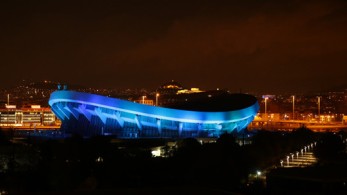 Το ΣΕΦ στα χρώματα της Ελλάδας (pics)
