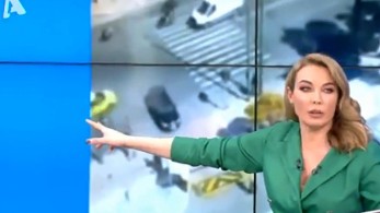 Αθλιο σχόλιο της Τατιάνας Στεφανίδου για το τροχαίο έξω από τη Βουλή (video)