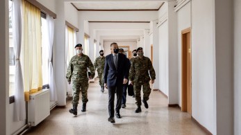 Επίσκεψη Στεφανή στον Αυλώνα