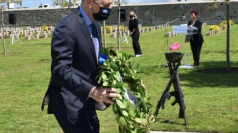 Στεφανής: Τίμησε τη μνήμη στρατιωτών του Α’ Παγκοσμίου Πολέμου