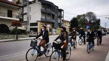 Η ποδηλατάδα της Δόμνας Μιχαηλίδου
