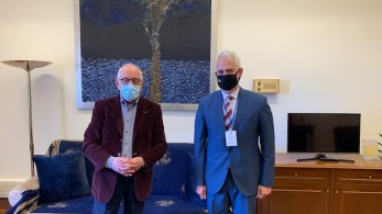 Συνάντηση με Νικήτα Κακλαμάνη είχε ο Πρόεδρος του ΚΕΘΕΑ Χρίστος Λιάπης