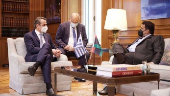 Μητσοτάκης με Πρόεδρο Λιβύης: Επανεκκίνηση συνομιλιών για την οριοθέτηση των Θαλασσίων Ζωνών