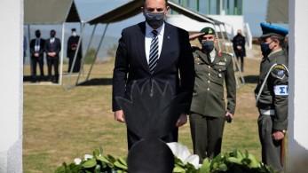 Στο οχυρό «Ρούπελ» ο Ν. Παναγιωτόπουλος