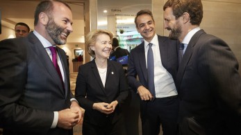 ΕΛΚ: Τι είπε ο πρωθυπουργός με Weber και Ursula