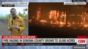 «Πύρινη κόλαση» στην Καλιφόρνια – Εκκενώνεται μία μικρή πόλη (pics-vid)