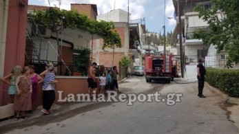 Πυρκαγιά σε διαμέρισμα στη Λαμία από διαρροή υγραερίου (εικόνες – video)