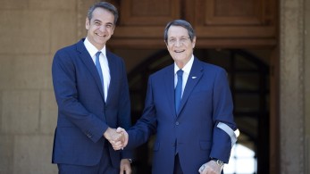 Στο Μαξίμου ο Νίκος Αναστασιάδης