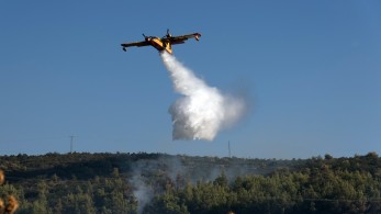 Σε ύφεση η πυρκαγιά στα Λαγκαδάκια Ζακύνθου