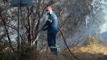 Πυρκαγιά στα Λεύκαρα Κοζάνης – Σε αγροτοδασική έκταση