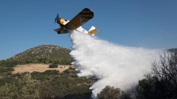 Πυρκαγιά στη Μάνδρα Αττικής