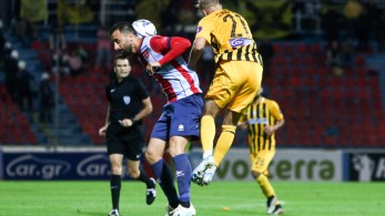 Με ισοπαλία (1-1) πέρασε ο Άρης από την Νέα Σμύρνη