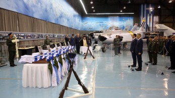 Επέστρεψαν στην Ελλάδα τα λείψανα ηρώων της Κύπρου (pics)
