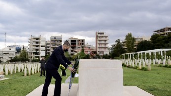 Ημέρα Μνήμης ANZAC: Κατέθεσε στεφάνι ο Υφυπουργός Εθνικής Άμυνας