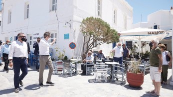 Μητσοτάκης από Αστυπάλαια: Η μείωση του ΦΠΑ το αμέσως επόμενο βήμα
