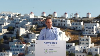 Μητσοτάκης: Η Αστυπάλαια «μοντέλο» πράσινης μετάβασης για την Ελλάδα και το εξωτερικό