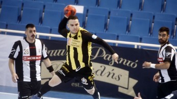 Η ΑΕΚ κατέκτησε το κύπελλο χάντμπολ