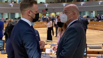 Τηλεφωνική επικοινωνία Ν. Δένδια-Γκ. Λαντσμπέργκις