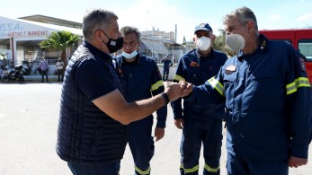 Στο Αλεποχώρι μετέβη ο Πατούλης -Σε κινητοποίηση η Πολιτική Προστασία της Περιφέρειας Αττικής