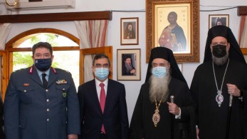 Λ. Οικονόμου: «Η ΕΛ.ΑΣ. είναι κοντά στην εκκλησία, διέπεται από τα Ελληνοχριστιανικά ιδεώδη»