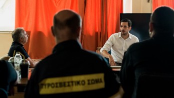 Κάλεσμα Κυρανάκη για την προστασία του Υμηττού «Γίνε Εθελοντής Πυροσβέστης» 